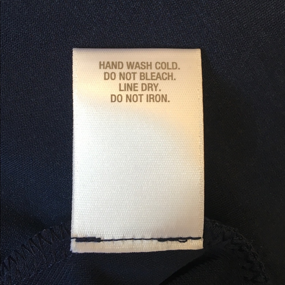 Marc Carmen Valvo Navy Blue Dress - Picture 7 of 8